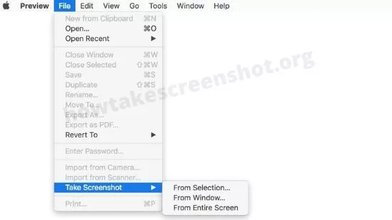 how to screenshot on a mac